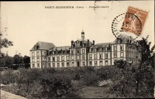 Ak Pont Audemer Eure, Petit Seminaire