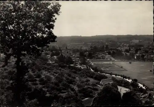 Ak Brionne Eure, Vue generale, La Risle