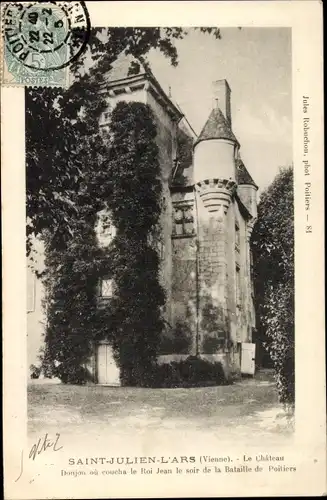Ak Saint Julien l'Ars Vienne, Le Chateau, Donjon