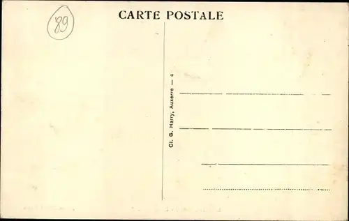 Ak Rogny Yonne, L'Etang Neuf