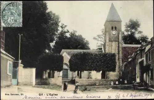 Ak Gif Essonne, L'Eglise