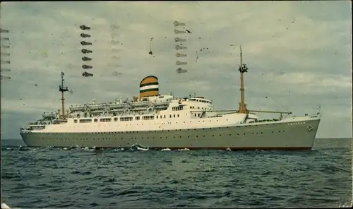 Ak Dampfschiff SS Maasdam, HAL