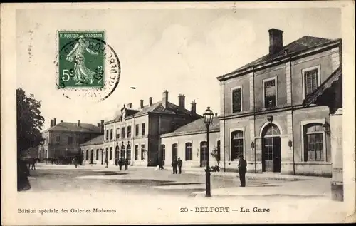 Ak Belfort Beffert Beffort Territoire de Belfort, La Gare