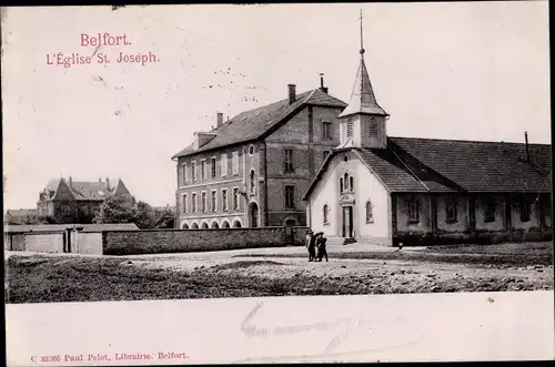 Ak Belfort Beffert Beffort Territoire de Belfort, L'Eglise Saint Joseph