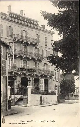 Ak Contrexéville Lothringen Vosges, Grand Hotel de Paris