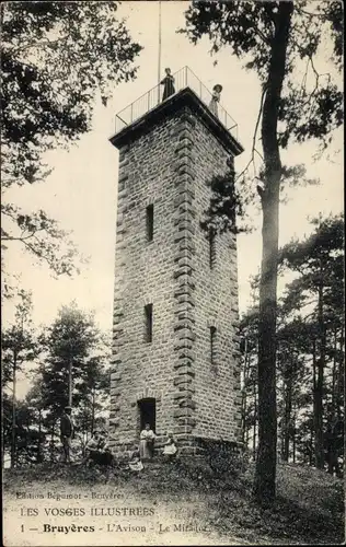 Ak Bruyères Vosges, L'Avison, Le Mirador