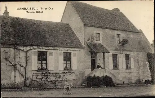 Ak Gambaiseuil Yvelines, Maison Ribot