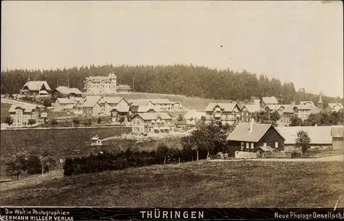 Ak Oberhof im Thüringer Wald, Blick auf den Ort, Hermann Hillger Verlag