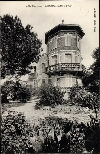 Ak Carqueiranne Var, Villa Meryem