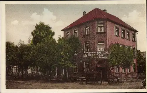 Ak Neu Isenburg in Hessen, Restaurant zur neuen Welt, Herrmannstr. 2