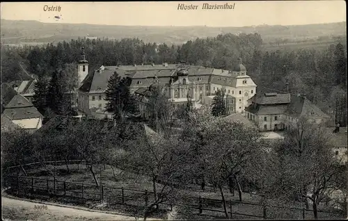 Ak Ostritz in Sachsen, Kloster Marienthal