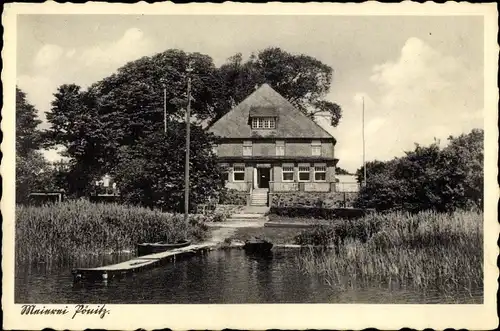 Ak Pönitz Scharbeutz in Ostholstein, Meierei Pönitzer Schweiz