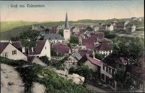 Ak Volmarstein Wetter an der Ruhr, Blick auf den Ort