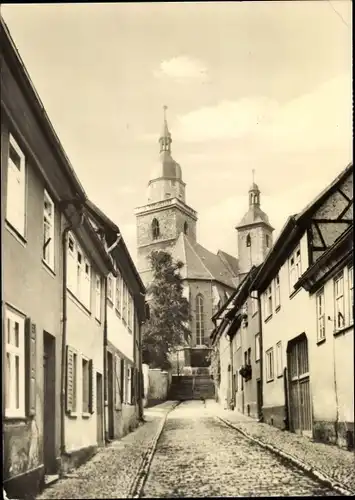 Ak Bad Tennstedt in Thüringen, Kleine Kirchgasse