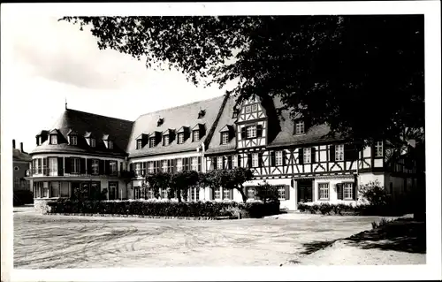 Ak Oestrich Winkel am Rhein Rheingau, Hotel Schwan