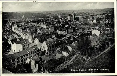 Ak Diez an der Lahn, Panorama