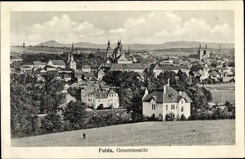 Ak Fulda in Osthessen, Gesamtansicht