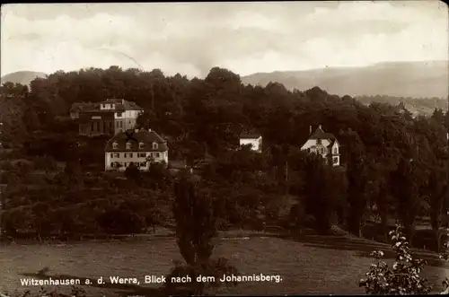Ak Witzenhausen im Werra Meißner Kreis, Teilansicht, Johannisberg