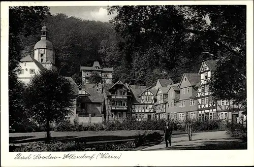 Ak Bad Sooden Allendorf in Hessen, Kurviertel