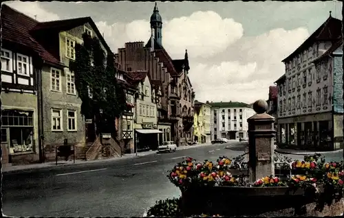 Ak Großalmerode in Hessen, Marktplatz