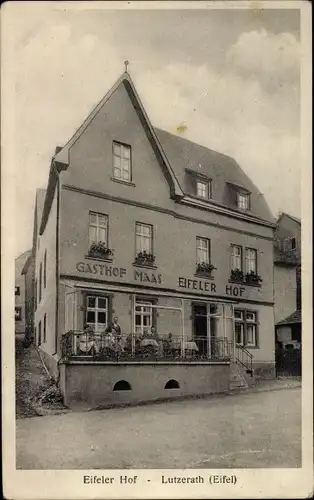 Ak Lutzerath in der Eifel, Gasthof Eifeler Hof