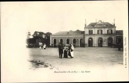 Ak Rambouillet Yvelines, La Gare