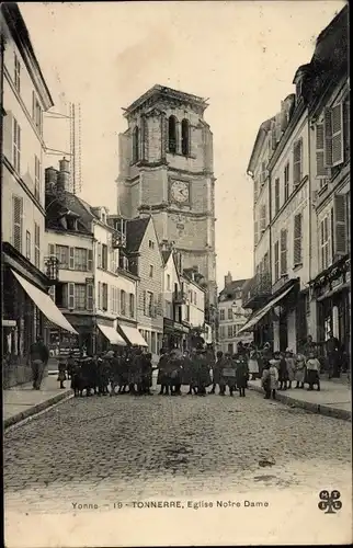 Ak Tonnerre Yonne, Eglise Notre Dame