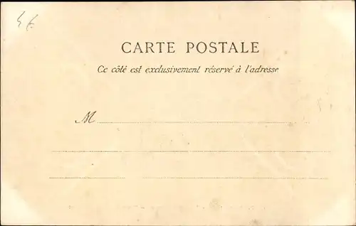 Künstler Ak Delaistre, A., Moret Seine et Marne, Clair de lune, Salon 1902