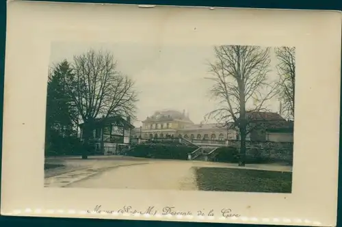 Ak Meaux Seine-et-Marne, Descente de la Gare