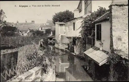 Ak Arpajon Essonne, Vue sur la Boele Morand