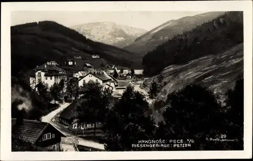 Ak Pec pod Sněžkou Petzer Riesengebirge Region Königgrätz, Gesamtansicht
