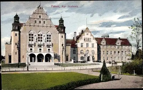 Ak Poznań Posen, Königliche Akademie
