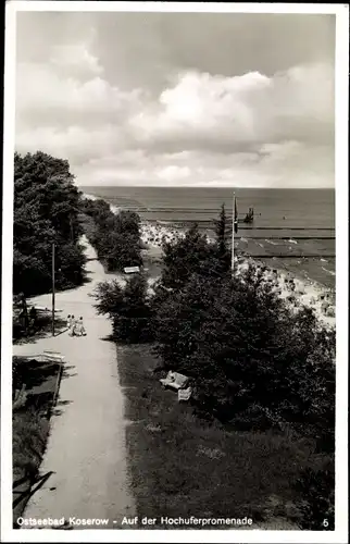 Foto Ostseebad Koserow auf Usedom, Hochuferpromenade