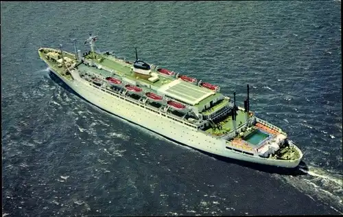 Ak Dampfschiff SS Atlantic, American Export Isbrandtsen Lines