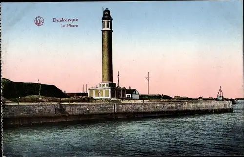 Ak Dunkerque Dünkirchen Nord, La Phare