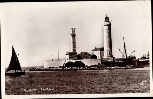 Ak Sète Cette Hérault, Le Phare