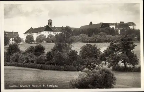 Ak Sießen Bad Saulgau in Oberschwaben, Institut Kloster Siessen