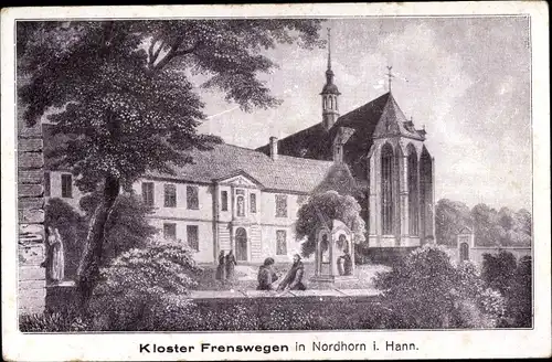 Ak Nordhorn in der Grafschaft Bentheim, Kloster Frenswegen