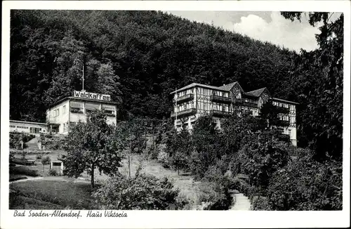 Ak Bad Sooden Allendorf in Hessen, Haus Viktoria, Waldkaffee