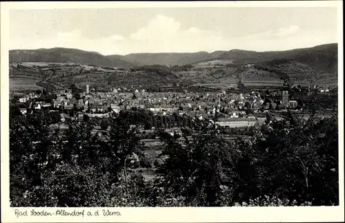 Ak Bad Sooden Allendorf in Hessen, Panorama