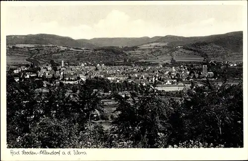 Ak Bad Sooden Allendorf in Hessen, Panorama