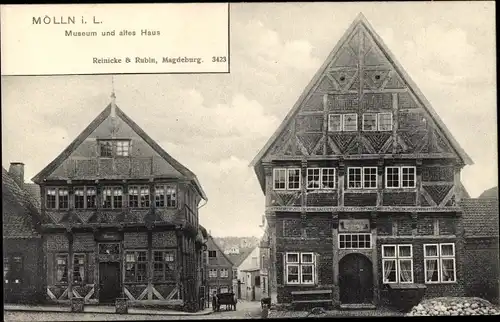 Ak Mölln im Herzogtum Lauenburg, Museum, Altes Haus