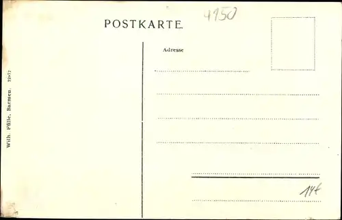 Ak Krefeld am Niederrhein, Husaren-Kaserne