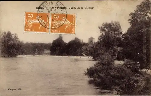 Ak Bonneuil Matours Vienne, Vallee de la Vienne