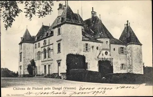 Ak Dangé Vienne, Chateau de Piolant