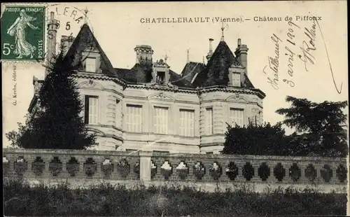 Ak Châtellerault Vienne, Chateau de Piffoux
