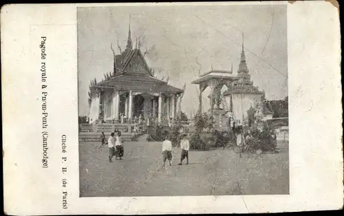 Ak Pnom Penh Kambodscha, Pagode royale