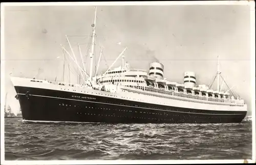 Ak SS Nieuw Amsterdam, Holland Amerika Lijn