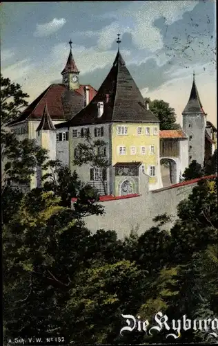 Ak Kyburg Kanton Zürich, Schloss