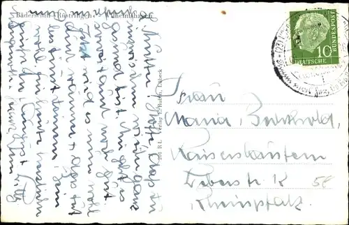 Ak Wilhelmshaven, Bäderschiff Rüstringen